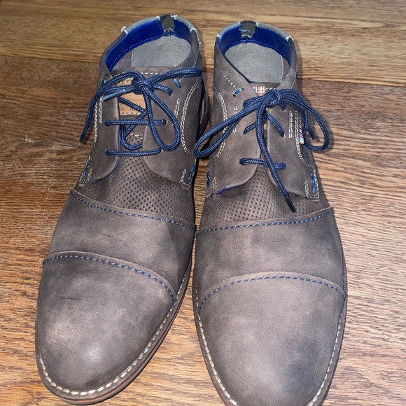 Bugatti Lace Up Casual Derby Mid u3513-5-610 - Picture 2 of 10